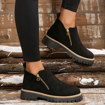 Ella | Classic Suede Ankle Boot