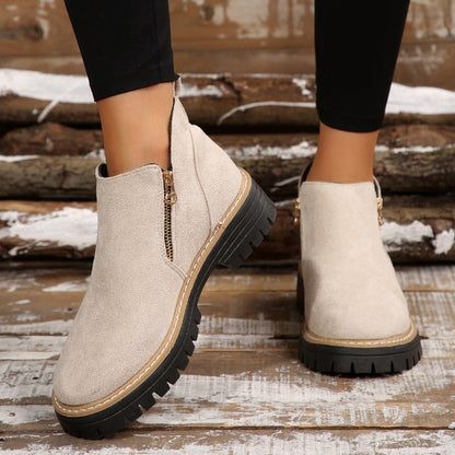 Ella | Classic Suede Ankle Boot